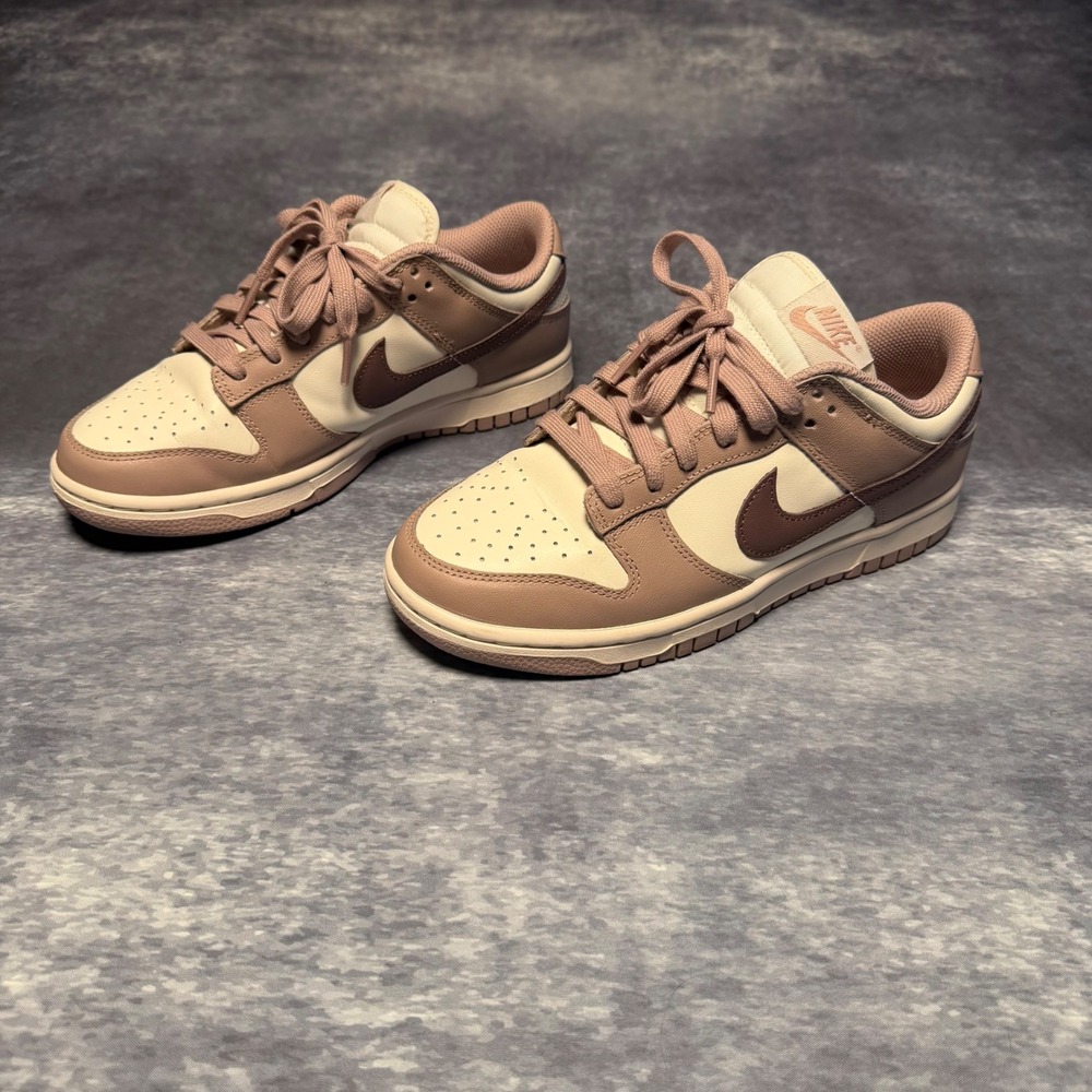 Nike Dunk Low SE Womens Sail Plum Eclipse Shoes Size 7‎ DM9465 101